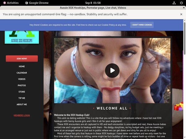 Accounts To AussieXXXHookUps