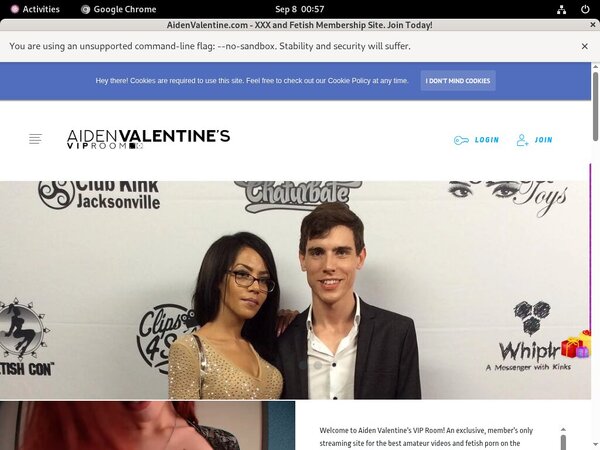 AidenValentine Account Password