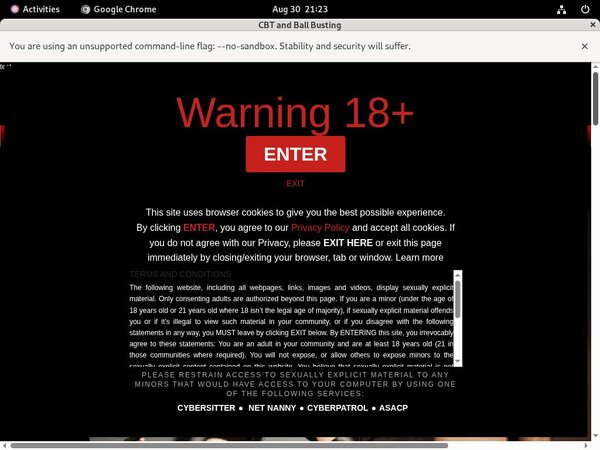 Cbtandballbusting.com Betalen