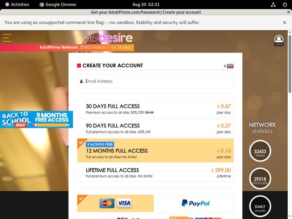 Digital Desire Free Membership