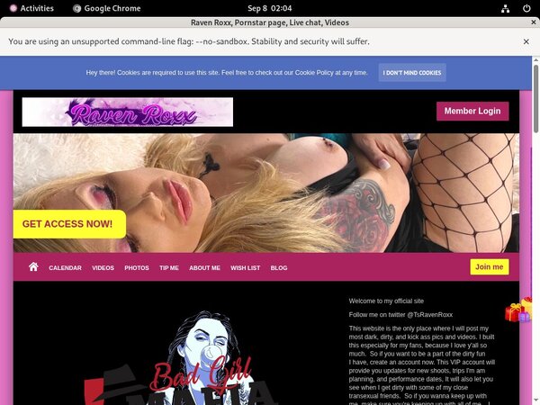 Fre Raven Roxx Login And Password