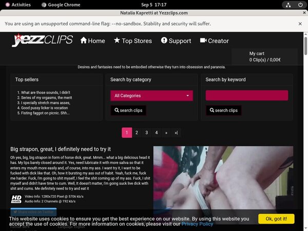 Free Natalia's Studio Premium Account