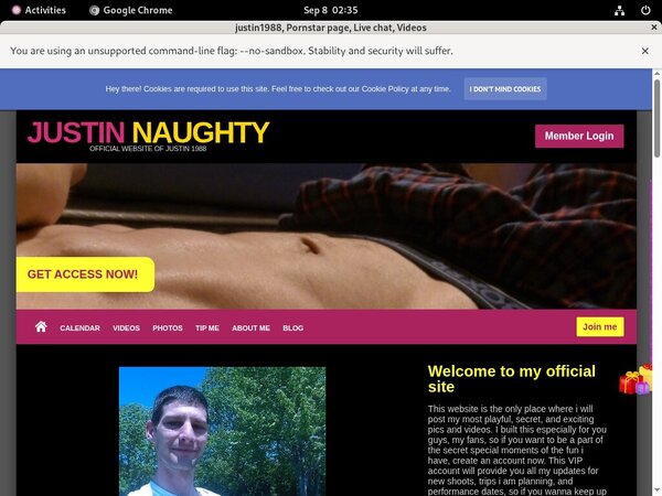 Justin1988.modelcentro.com Wachtwoord