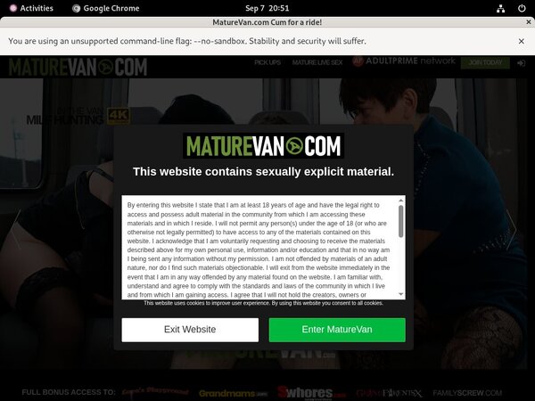 Maturevan.com Creampie