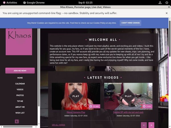 Miss Khaos 2018 Free