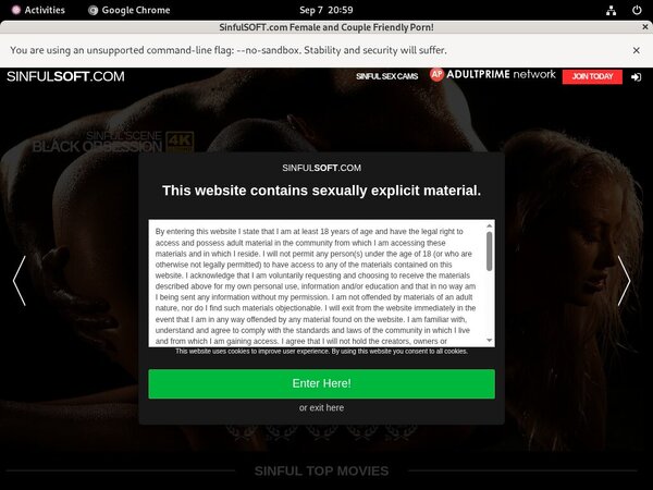 Sinfulsoft.com Free Trial Signup