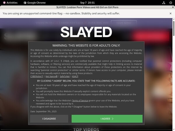 Slayed.com Password Share