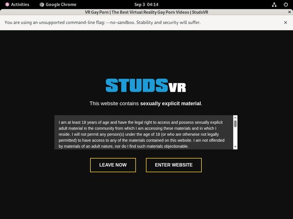 Studs VR Acount