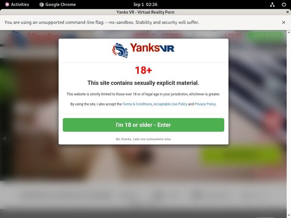 Yanks VR Trial For Free