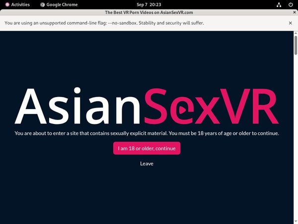 Asiansexvr Limited Time Offer