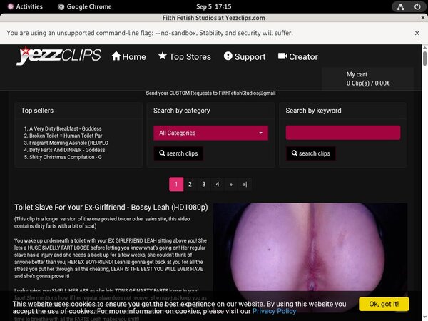 Filth Fetish Studios Payporn Discount
