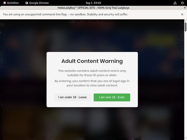 Free Helloladyboy.com Trial Membership