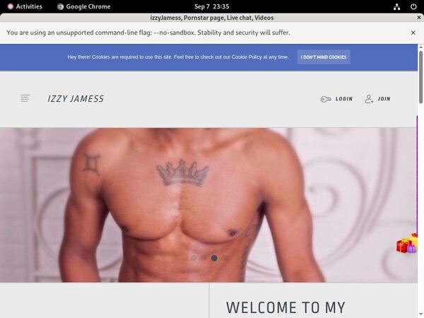 IzzyJamess Gay Porn