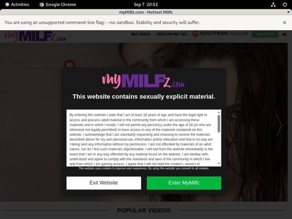 New My Milfz Account