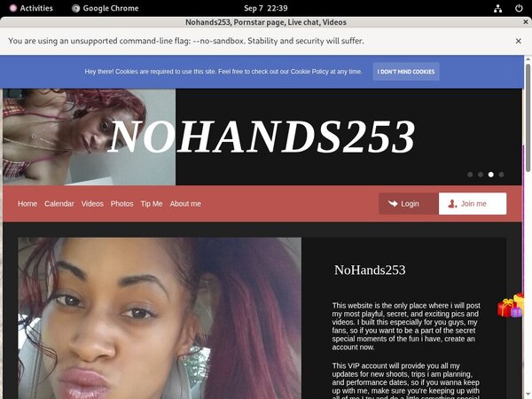 Nohands253 Free Membership