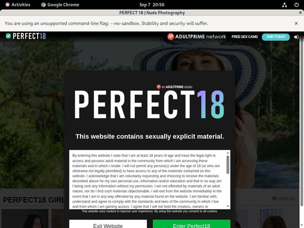 Perfect18.com Get Membership