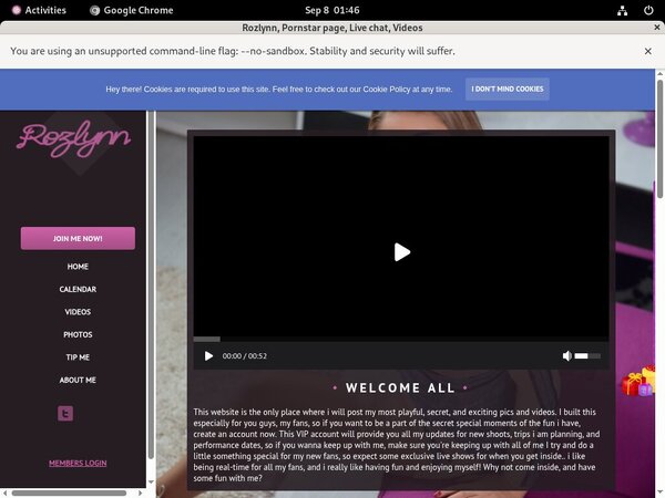 Rozlynn.modelcentro.com Free Entry