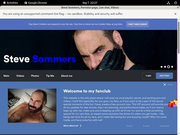 SteveSommers Paypal Sign Up