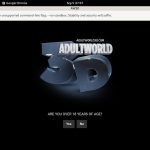 3D World Adult Accounts