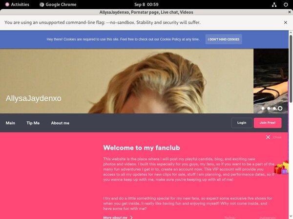 Account AllysaJaydenxo Free