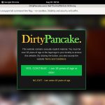 Accounts Free Dirty Pancake