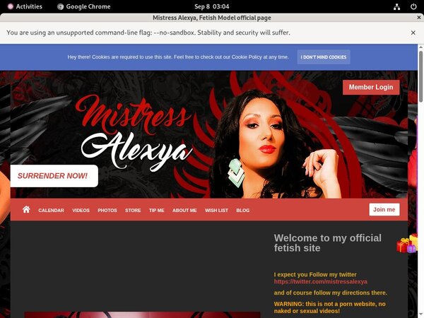 Alexyamistress Free Membership