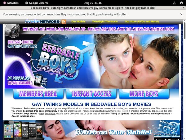 Beddable Boys Porn Discount
