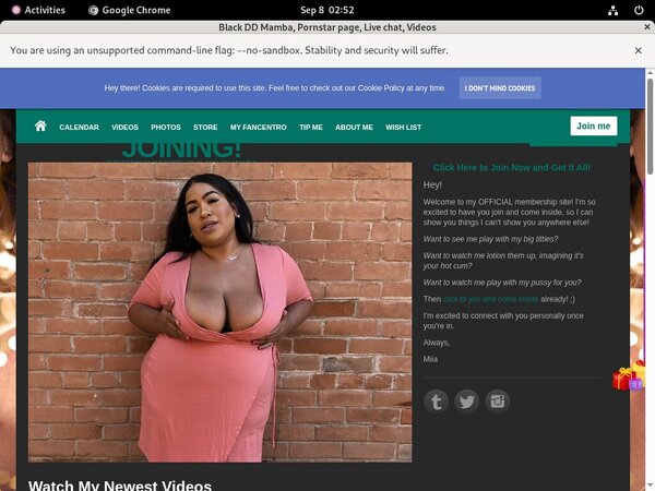 BlackDDMamba Photo Gallery BlackDDMamba Photo Gallery