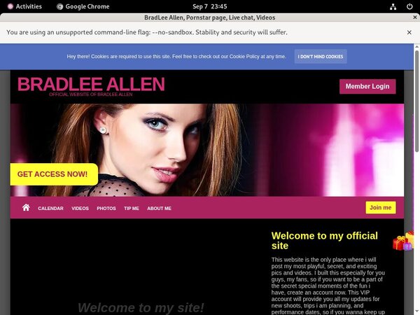 BradLeeAllen Adult Passwords