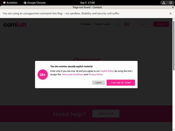 Camlust.com Free Trial Code