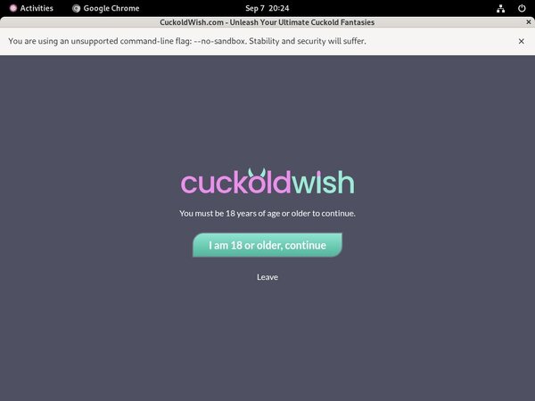 Cuckold Wish With Canadian Dollars