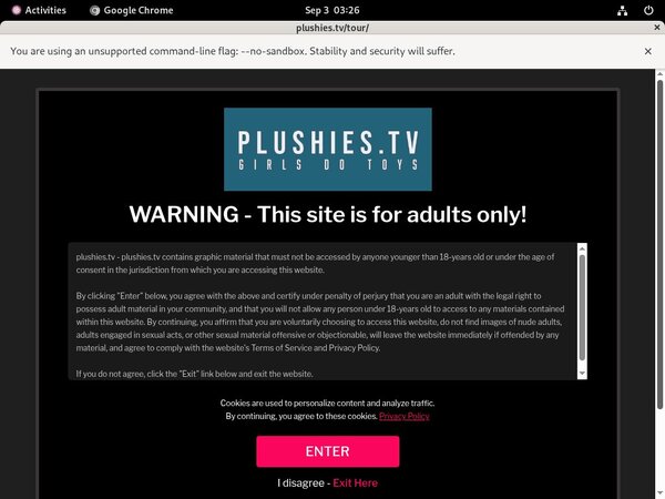 Discount Plushies.tv Tour Discount Plushies.tv Tour