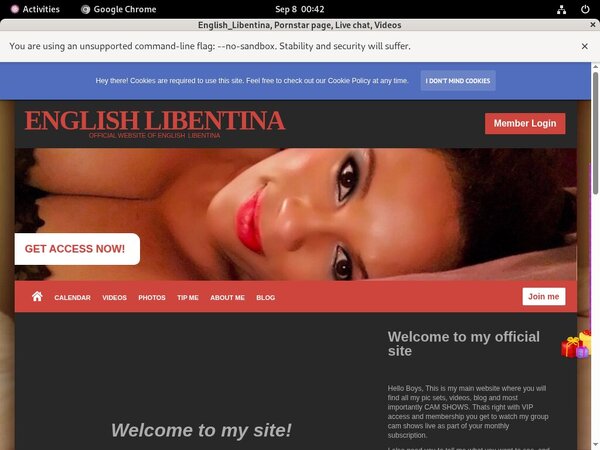 Englishlibentina.modelcentro.com Special Offer