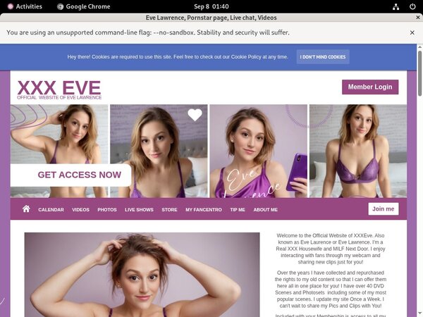 Eve Lawrence Reduced Rate