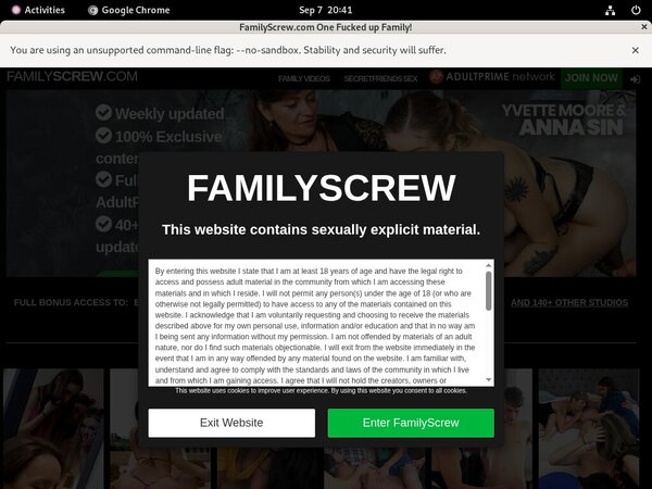 Family Screw Coupon Code