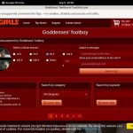 Footboy Goddesses Trial Membership