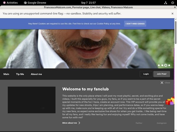 FrancescoMalcom.com Membership Discounts