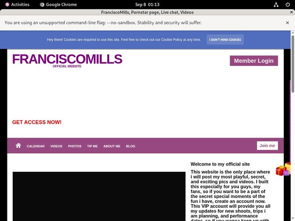 FranciscoMills Discount Membership Link