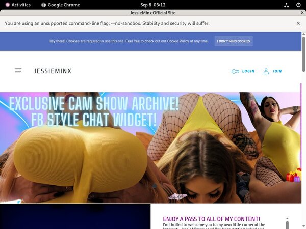 Free JessieMinx Passwords