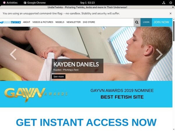 Free Undietwinks Membership Trial