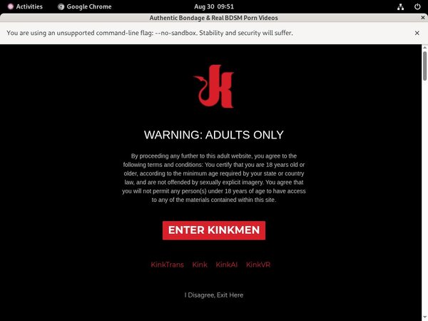 Kinkmen.com Membership Trial