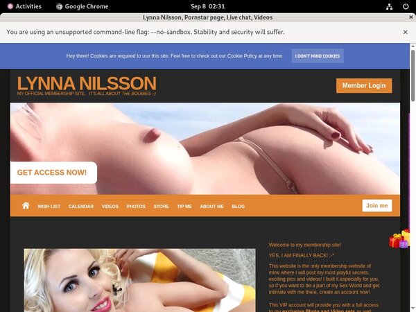 Lynna Nilsson Segpay Discount