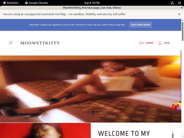 MissWettKitty Free Login And Password