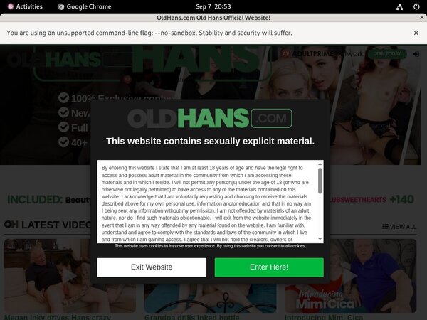 Old Hans Squirt