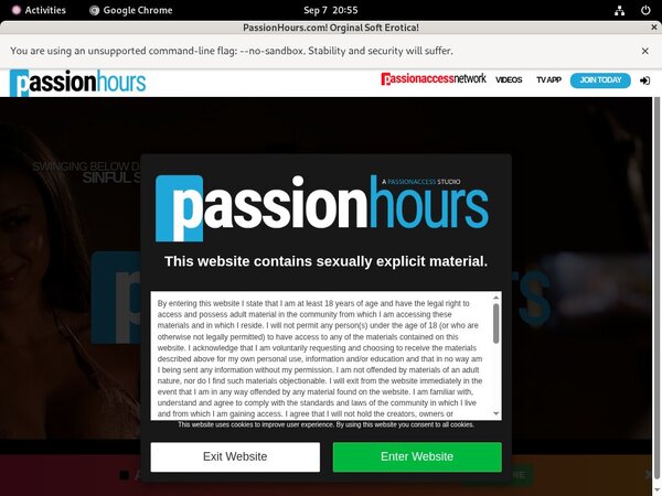 Passion Hours Latest
