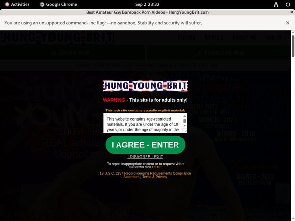 Password Hung Young Brit