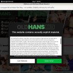 Sign Up To Old Hans
