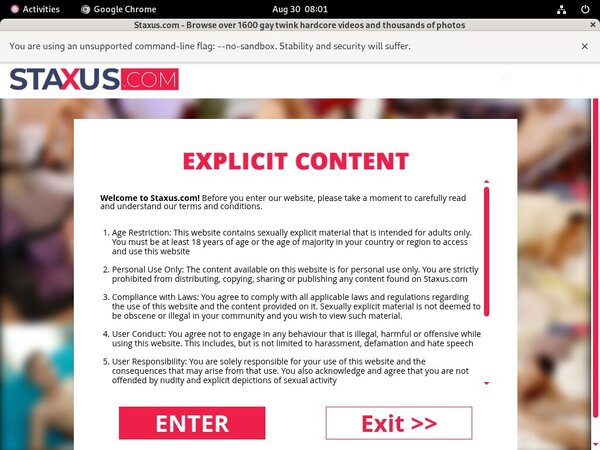 Staxus.com Crear Cuenta