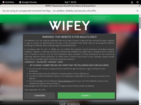 Wifey Free Memberships