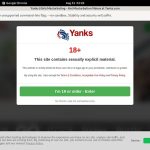 Yanks Dutch Login Information